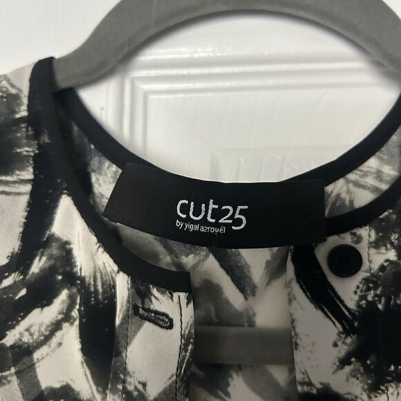 Cut25 YIGAL AZROUEL MULTI 100% Silk JUMPSUIT S/XS - Picture 6 of 10